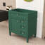 Meuble-lavabo élégant avec tablettes et tiroirs réglables-1579370701