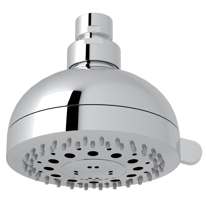Rovato 4" 3-Function Showerhead, Polished Chrome