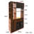 70.87"H Tall Storage Cabinet with Multi-functional storage spac