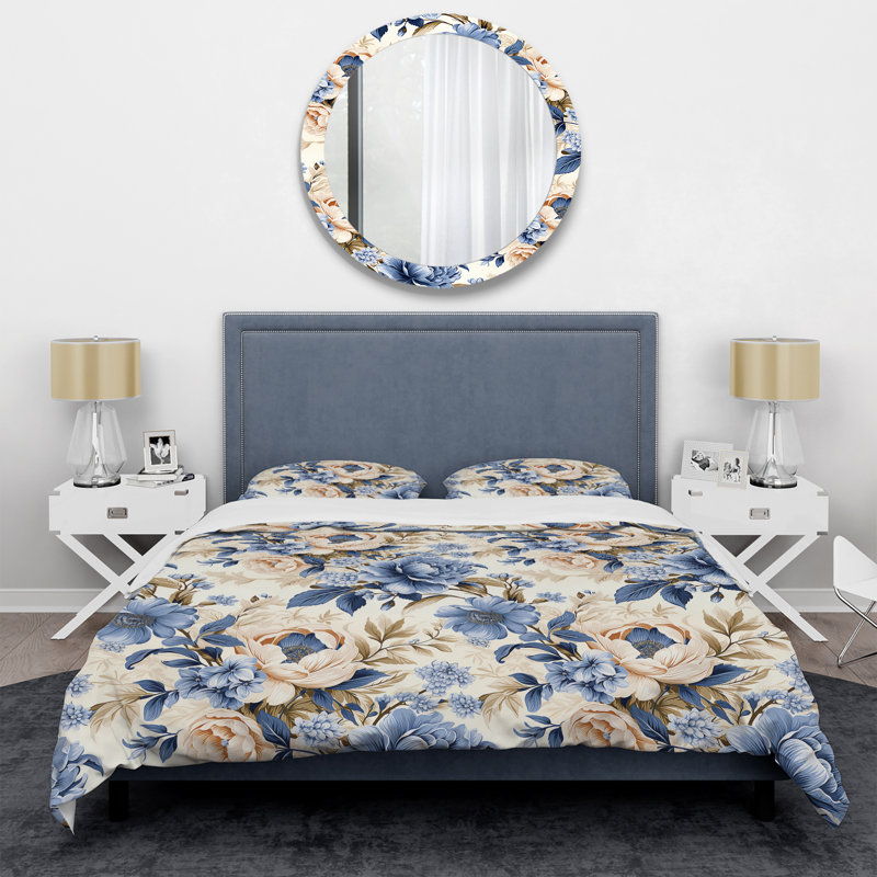Ensemble de housse de couette Asjia Hajirah, Housse de couette simple + 1 taie décorative stan