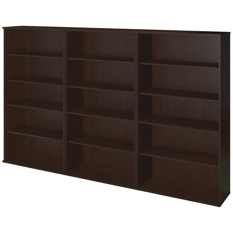 Bibliothèque H 65,87 "x l 107,36", Cerise mocha