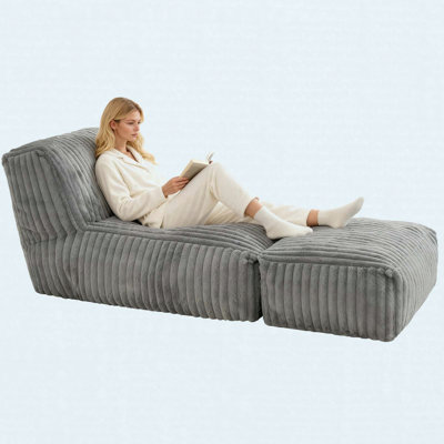 Canapé-lit modulaire avec méridienne convertible