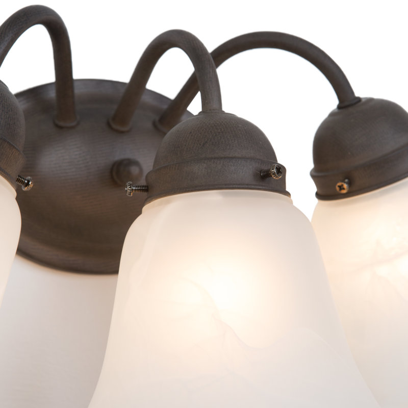 Canady 3 - Light Vanity Light, Dark Brown