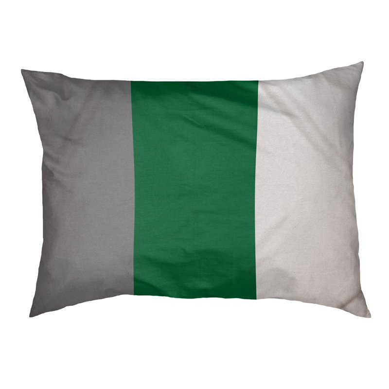 Coussin Louisville, Argent, Grand (l 50 po x P 40 po x H 7 po)