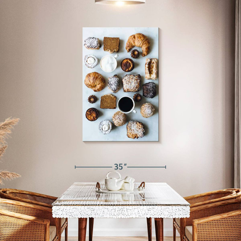 Yarlin Baked Pastries, 45" H x 30" W
