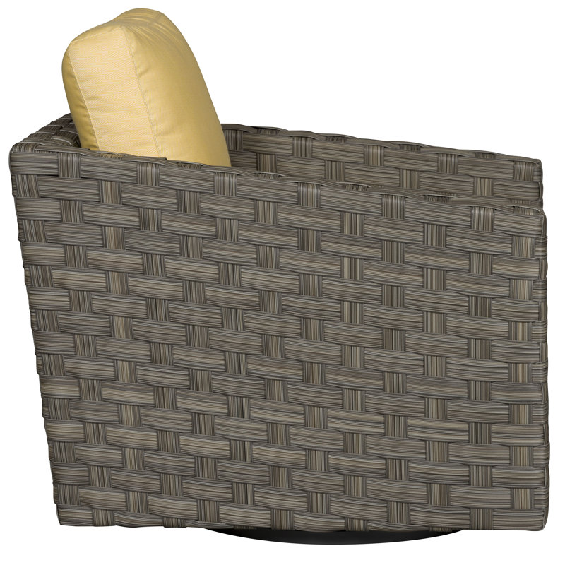 Michael Weiss Outdoor Swivel Lounge Chair, Tidalwave Navy
