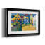 Murnau, maisons à Obanglet-Wassily Kandinsky, reproduction encadrée avec passe-partout et verre - 1908-525879577-525879613-525879622