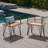 Outdoor Industrial Wood And Metal Chair