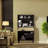 Bamboo pattern open multi-functional sideboard