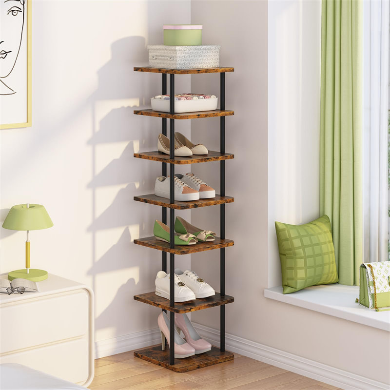7 Pair Shoe Rack