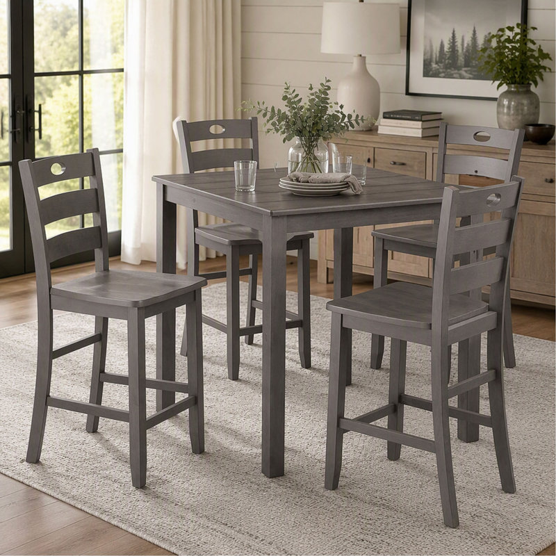 Dining Set, 36" H x 36" W x 36" D