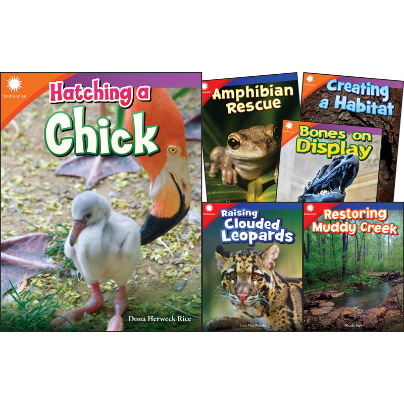 Ensemble de 6 livres Smithsonian
