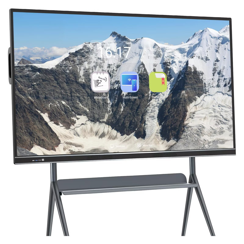 JYXCN Smart Board 75 "4K tactile tableau blanc électronique interactif sans fil Windows et Android pour les réunions professionnelles (avec fixation murale incluse)