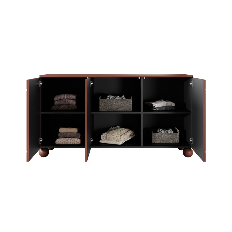 Mailus 150cm Sideboard, Burgundy