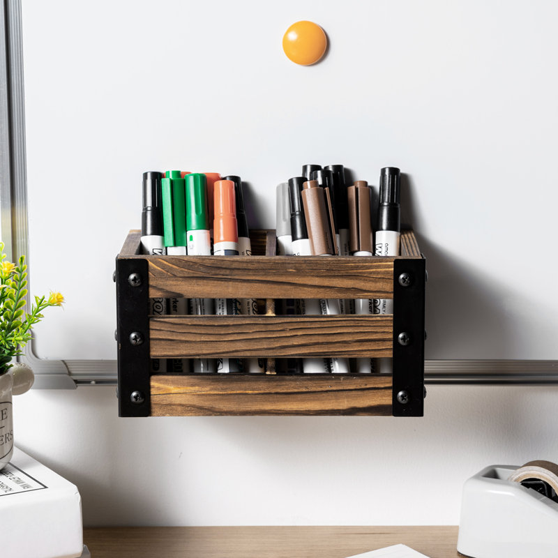 Adeswara Wood Magnetic Pen Holder