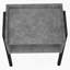 Table d'appoint, côté, bout, table de chevet, lampe, stratifié gris, métal noir, contemporain, moderne-719019198