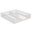 Solid Wood Montessori Floor Bed With Star Guardrails, For Two 90X200cm European Single Beds, Twin Kids Playpen Bed-1043551373-1043616444