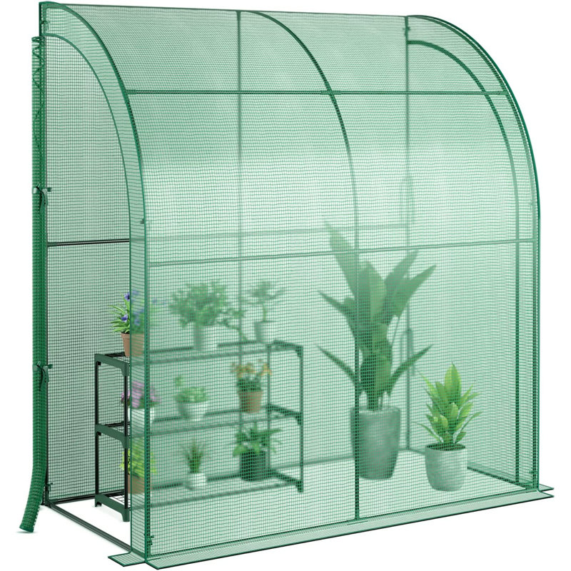 Annalyss 7 Ft W x 3 Ft D Greenhouse