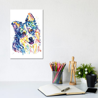 Australian Shepherd by Lisa Whitehouse - Wrapped Canvas Gallery-Wrapped Canvas Giclée