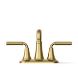 Tone Two-Handle Centerset Bathroom Sink Faucet with Clicker Drain, 1.0 GPM