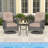 2 - Person Patio Conversation Set with Cushions-1992000571