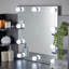 Rivian 2 Drawer Dressing Table with LED Mirror