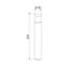 Padulsky Black Integrated LED Aluminium Pathway Light-349921504