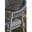 Taopi 2 - Person Acacia Patio Dining Set with Round Table , Cushions Included