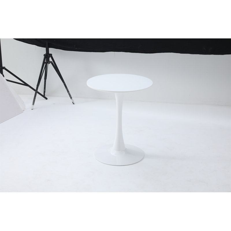 White Round Dining Table