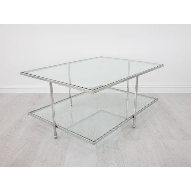 Romana Coffee Table, Silver