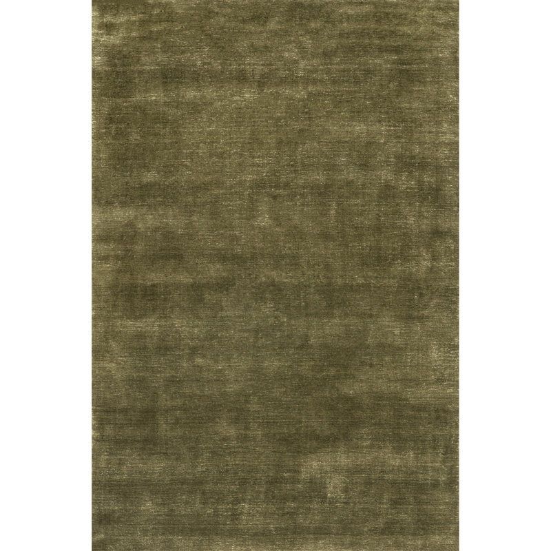 Tapis en mélange de laine tacheté Lahjar, Rectangle 11 pi 6 po x 14 pi 6 po