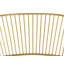 Boghos 44cm H Metal Slat Back Armchair-628015687
