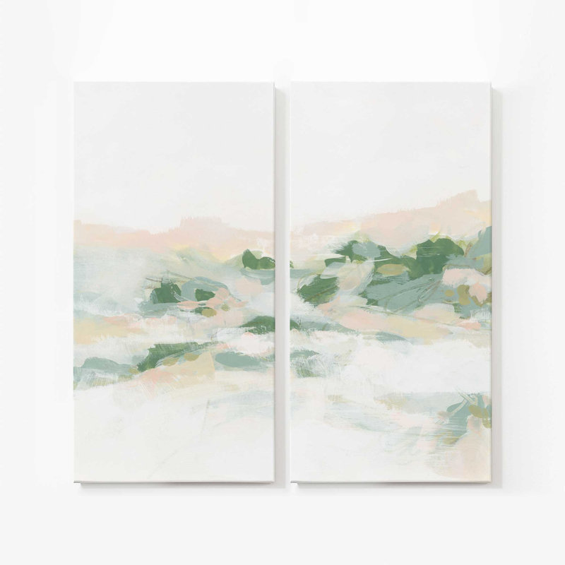 Pastel Wilderness II Wrapped Canvas Print, 72" H x 72" W, 2