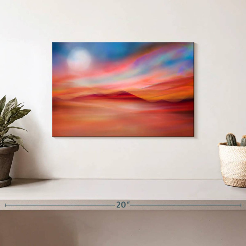 Avery Desert Moon, 8" H x 12" W