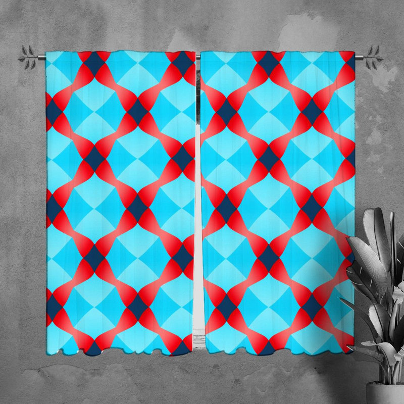 Paire de rideaux obscurcissant en polyester Lillyin, L 20 po x L 82 po