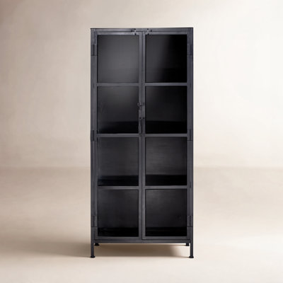 Union 69” Iron China Cabinet