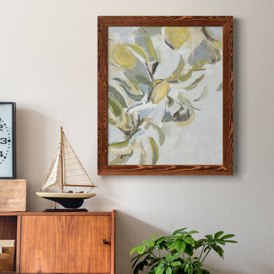 Lemon Pears - Reproduction de cadre photo sur papier