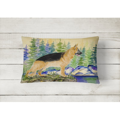 Outdoor Reversible Throw Pillow
