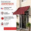 Auvent fixe en acrylique avec accoudoirs en fer Awntech New Orleans-28213388-111655862