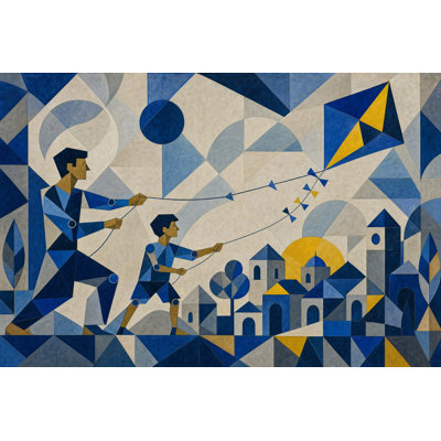 Mid Century Modern Wallpaper Geometric Removable Wall Decor
