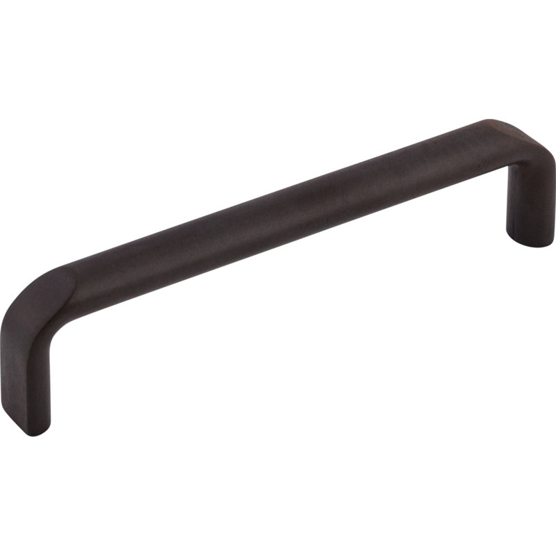 Exeter 5 1/16" Center to Center Bar Pull, 5 1/16" Center to Center, Flat Black