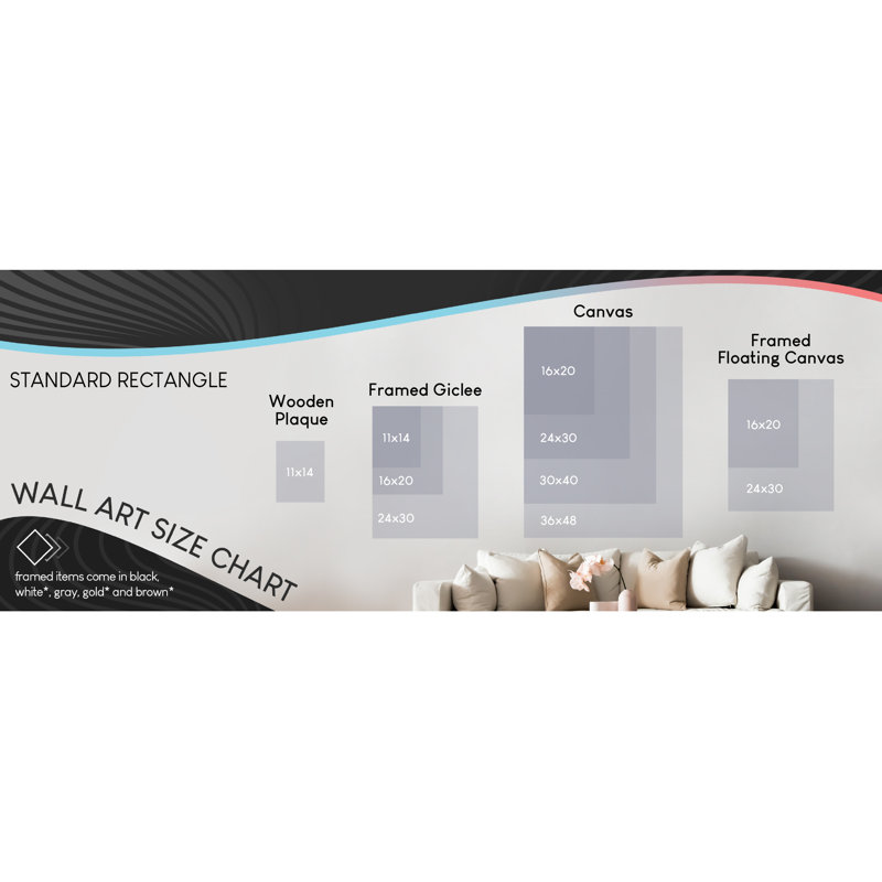 An American House, giclée encadrée, design par LSR Creative Studio, H 11 po x l 14 po, Noir