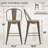 High Back Metal Counter And Bar Stools-956284347-956284345