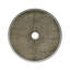 Lisse 14.5" Round Concrete Vessel Bathroom Sink in Dark Grey