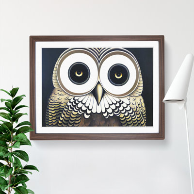 Euphoric Owl - Framed Print
