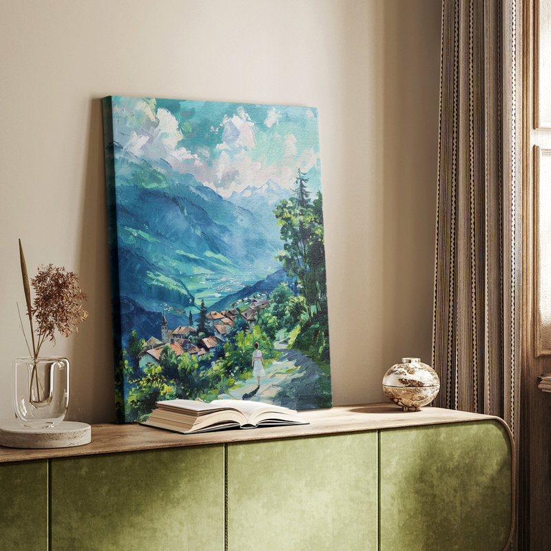 Série LANDSCAPES CCDLV III - Galerie sur mesure, H 48 po x l 32 po