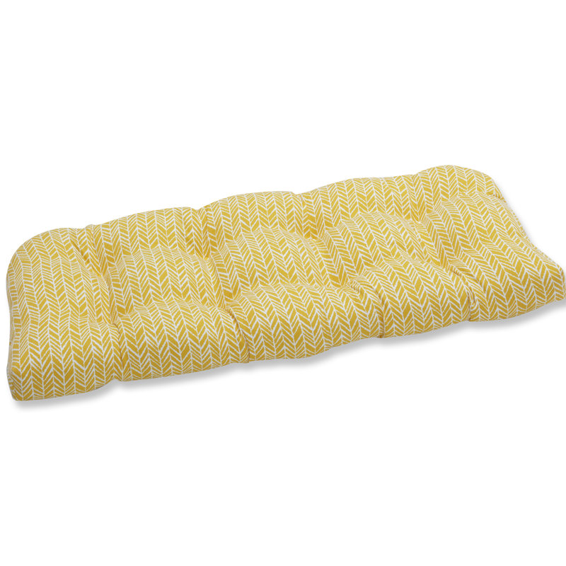 Coussin de banc intérieur / extérieur Harrison-James, Rouge
