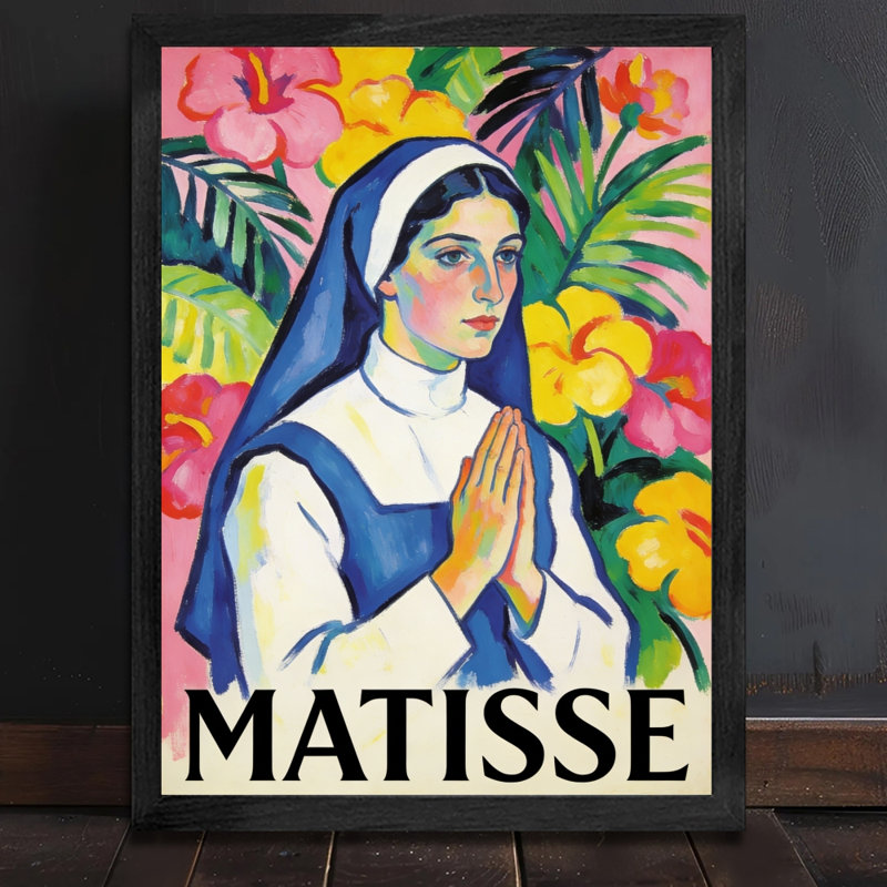 Impressions encadrées en bois massif de qualité supérieure Matisse Matisse Matisse Matisse, H 11 po x l 9 po