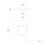 Double Decker 1 - Light LED Flush Mount-2014552089