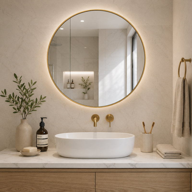 Mirror, Gold